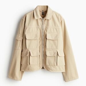 H&M Beige Utility Jacket